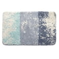 thumbnail image 1 of Unique Bargains Non Slip Machine Washable Plush Shaggy Bath Mat Grey 32" x 20", 1 of 6