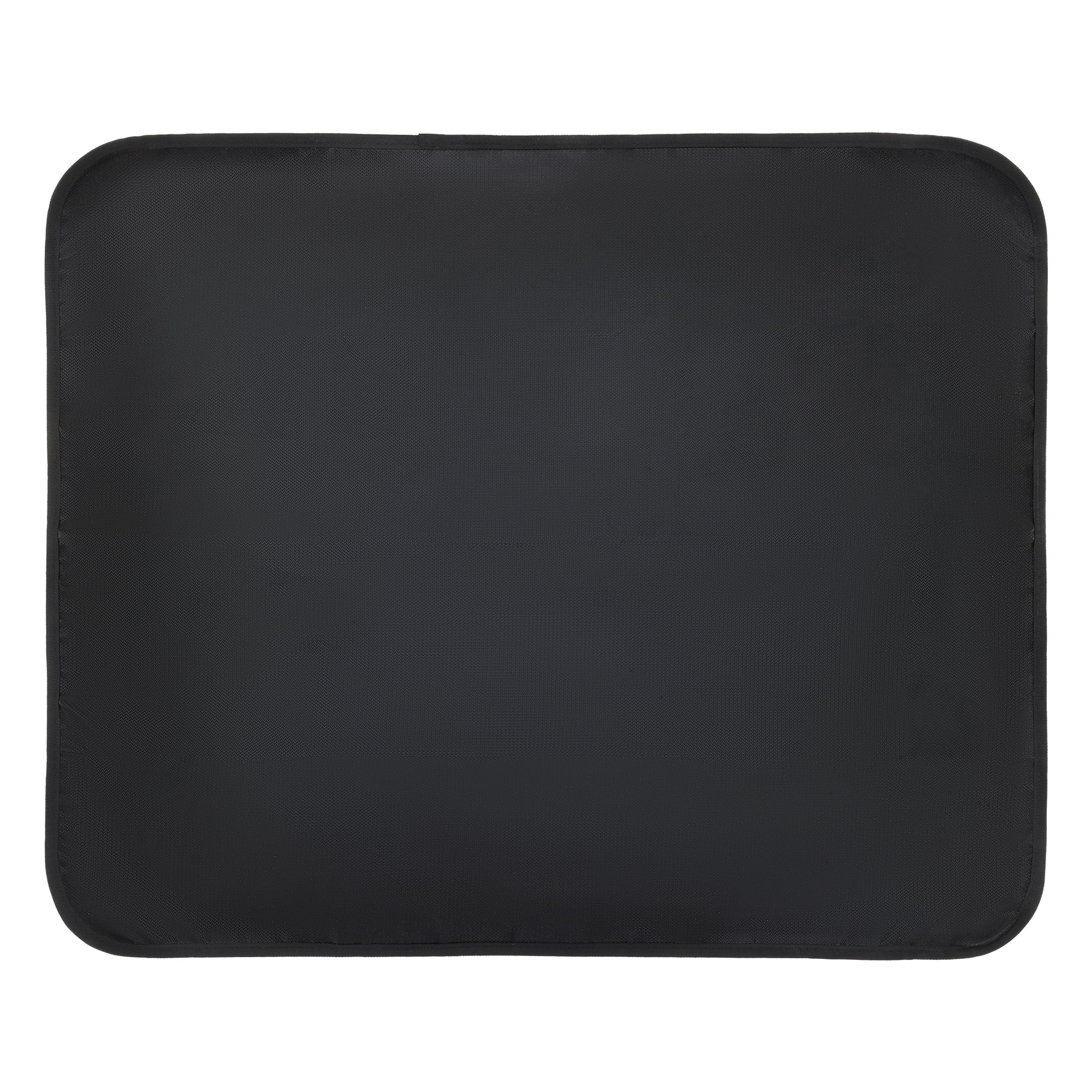Unique Bargains Non Slip Silicone Heat Resistant Protector Pad Mat Black 19.7"x23.6"