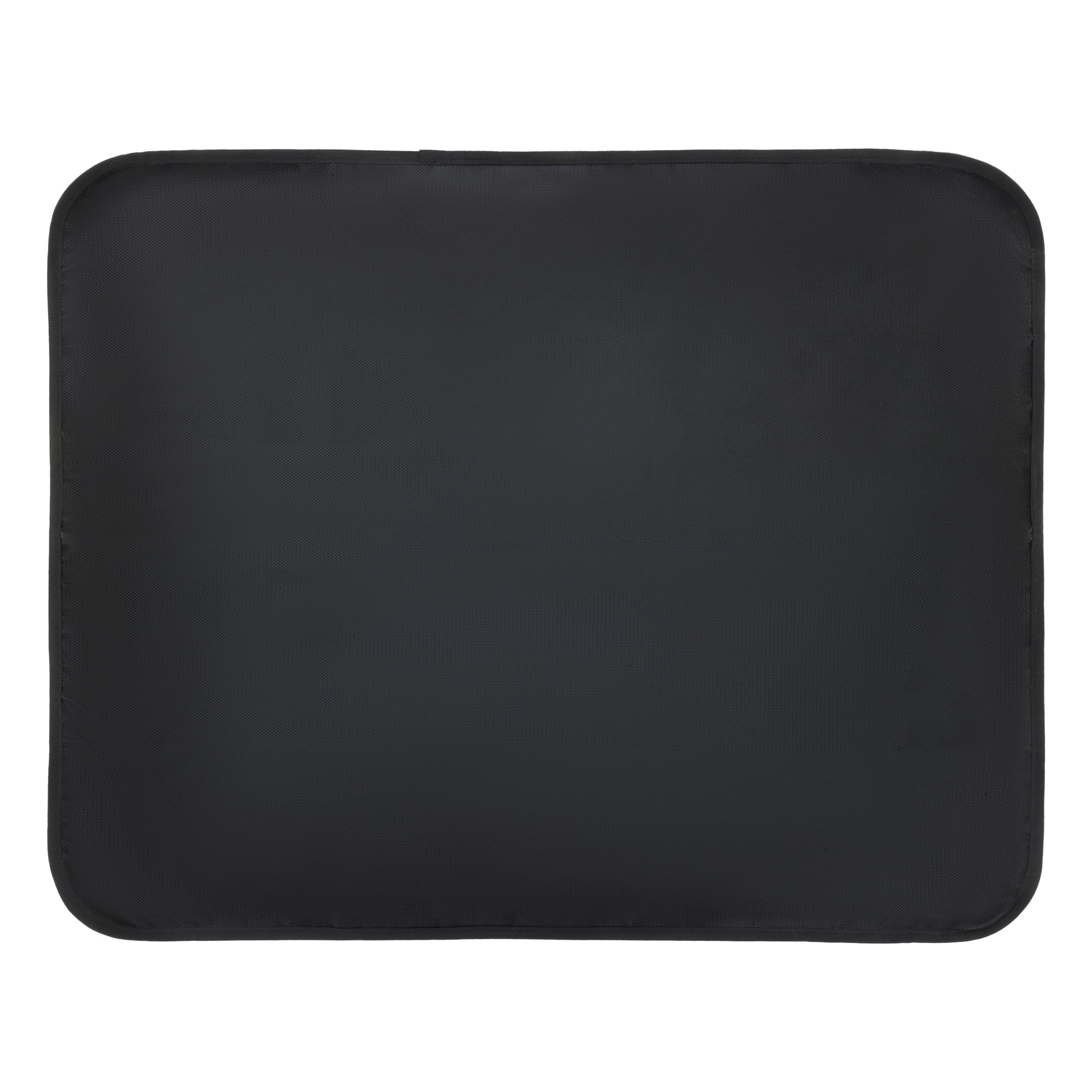 Unique Bargains Non Slip Silicone Heat Resistant Protector Pad Mat Black 23.6"x29.9"