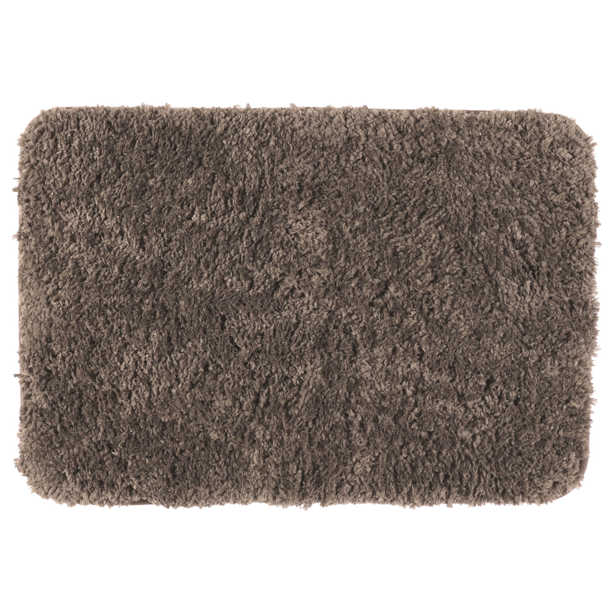Unique Bargains Non-Slip Thick Microfiber Soft Plush Bathroom Mat Quick ...