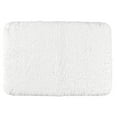 thumbnail image 1 of Unique Bargains Non-Slip Thick Microfiber Soft Plush Bathroom Mat Quick Dry Bath Rug White 20"x32", 1 of 6