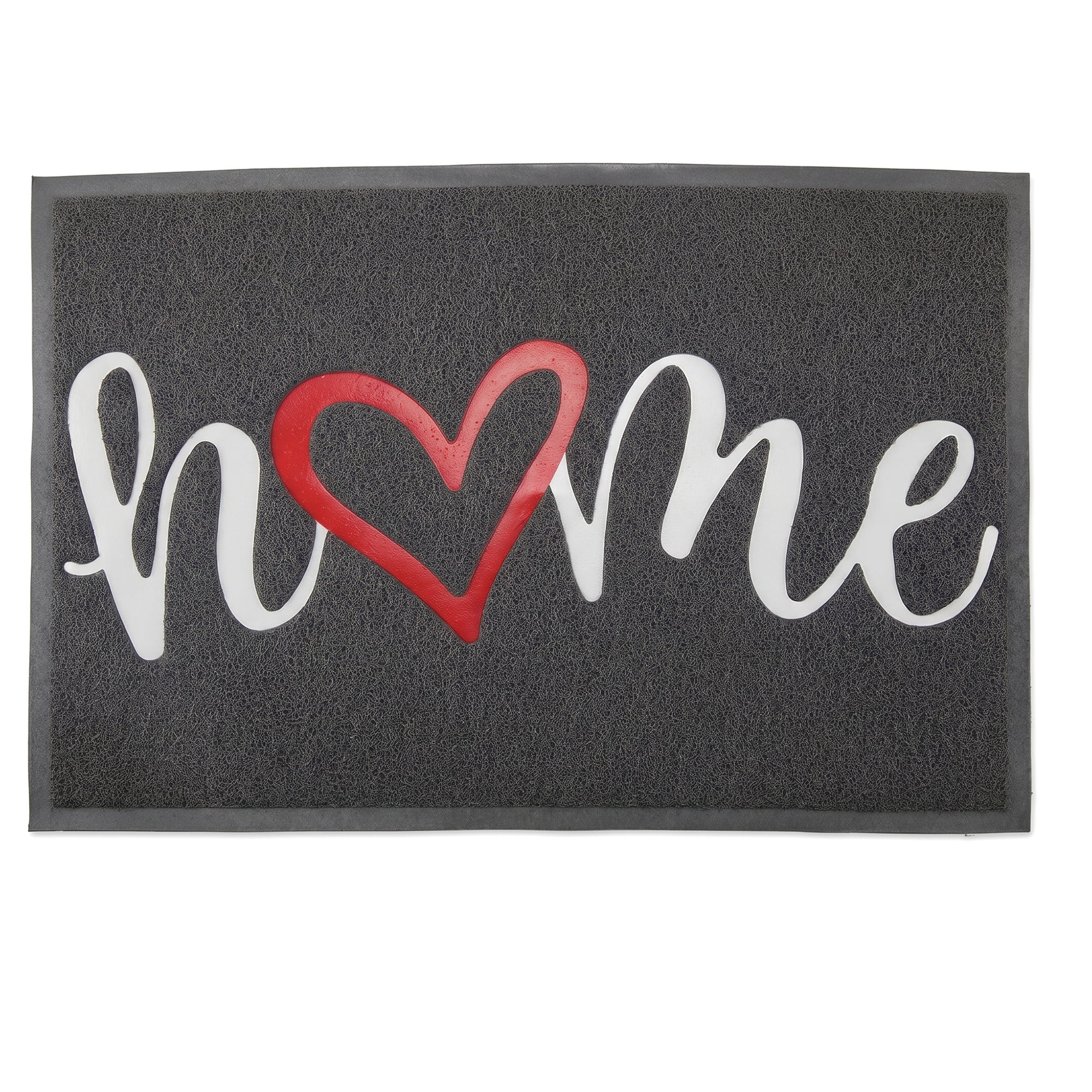 Unique Bargains Non-Slip Waterproof Entryway Low-Profile Scraper Mat Dark Gray 30" x 17"