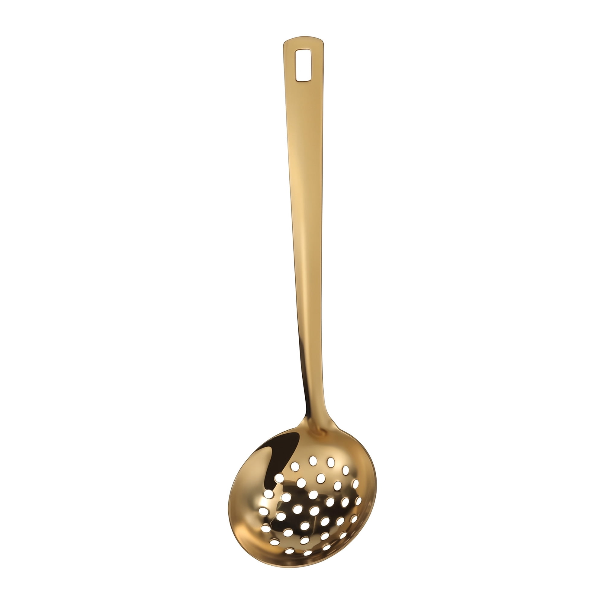 Unique Bargains Non Stick Heat Resistance Stainless Steel Slotted Spoon B 9.8" x 3"