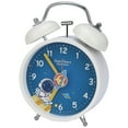 thumbnail image 1 of Unique Bargains Non-Tick Alarm Clock with Astronaut Pattern White 4.2"L x 2.1"W x 6.4"H, 1 of 5