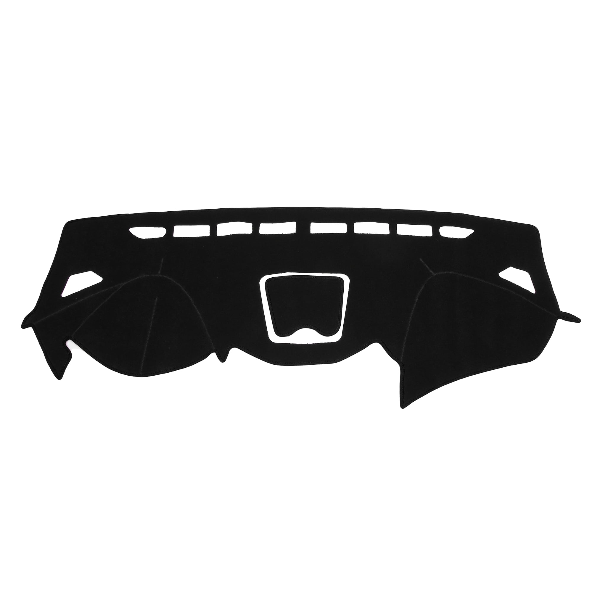 Unique Bargains Non-slip Dashboard Cover for Hyundai Santa Fe 2013-2018 Black