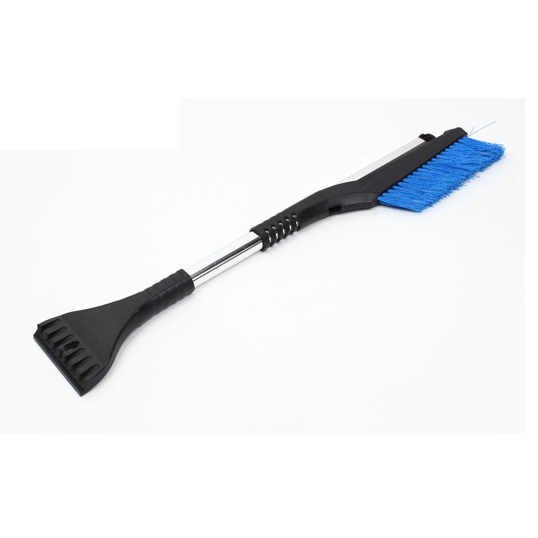 Unique Bargains Nonslip Handle Door Windshield Ice Scraper Snow Brush Wiper  Cleaner Black Blue 
