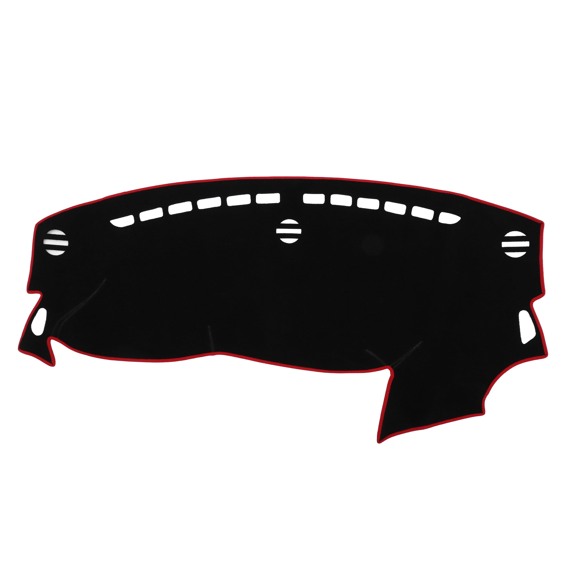 Unique Bargains Nonslip Protector Dashboard Cover for Dodge Dart 2013-2016 Red