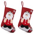 thumbnail image 1 of Unique Bargains Novelty Cartoon Christmas Stockings Assorted Garland Accents Old Man 8", 1 of 5