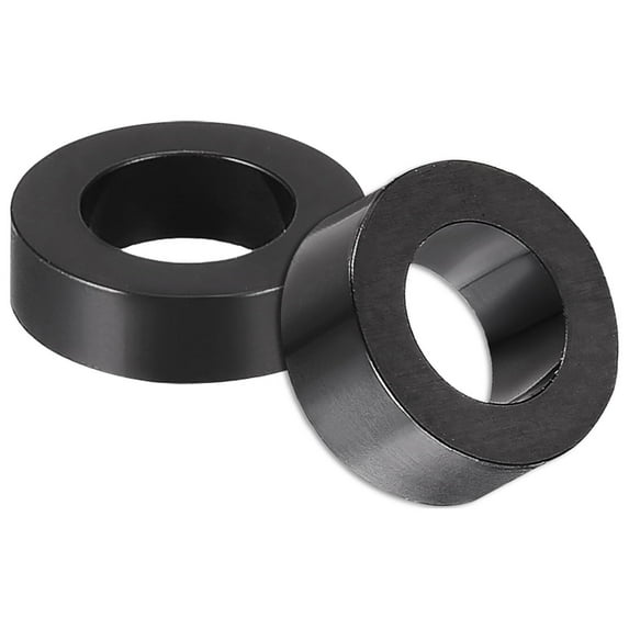 Unique Bargains Nylon Round Spacer Unthreaded Standoffs 0.17x0.28x0.12 inch