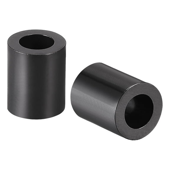 Unique Bargains Nylon Round Spacer Unthreaded Standoffs for Screws 0.17x0.28x0.35 inch 100Pcs