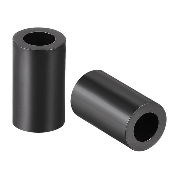 Unique Bargains Nylon Round Spacer Unthreaded Standoffs for Screws 0.17x0.28x0.47 inch 100Pcs