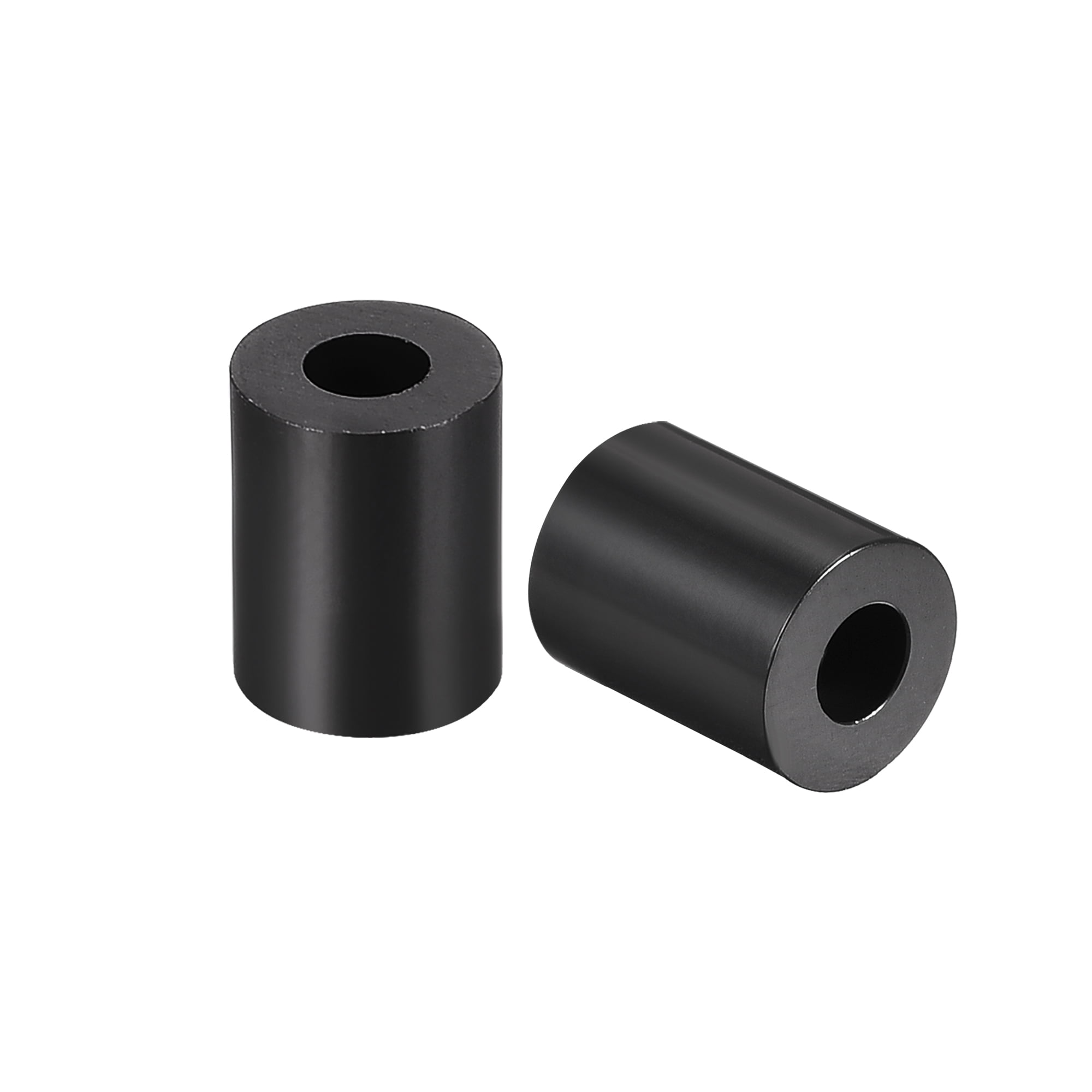 Unique Bargains Nylon Round Spacer Washer Unthreaded for M3 Screws Black 300Pcs 0.13x0.28x0.28