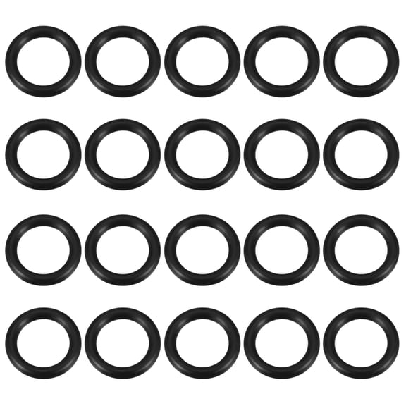 Unique Bargains O-Rings Nitrile Rubber, 22mm Inner Diameter, 29mm OD, 3.5mm Width, 20pcs
