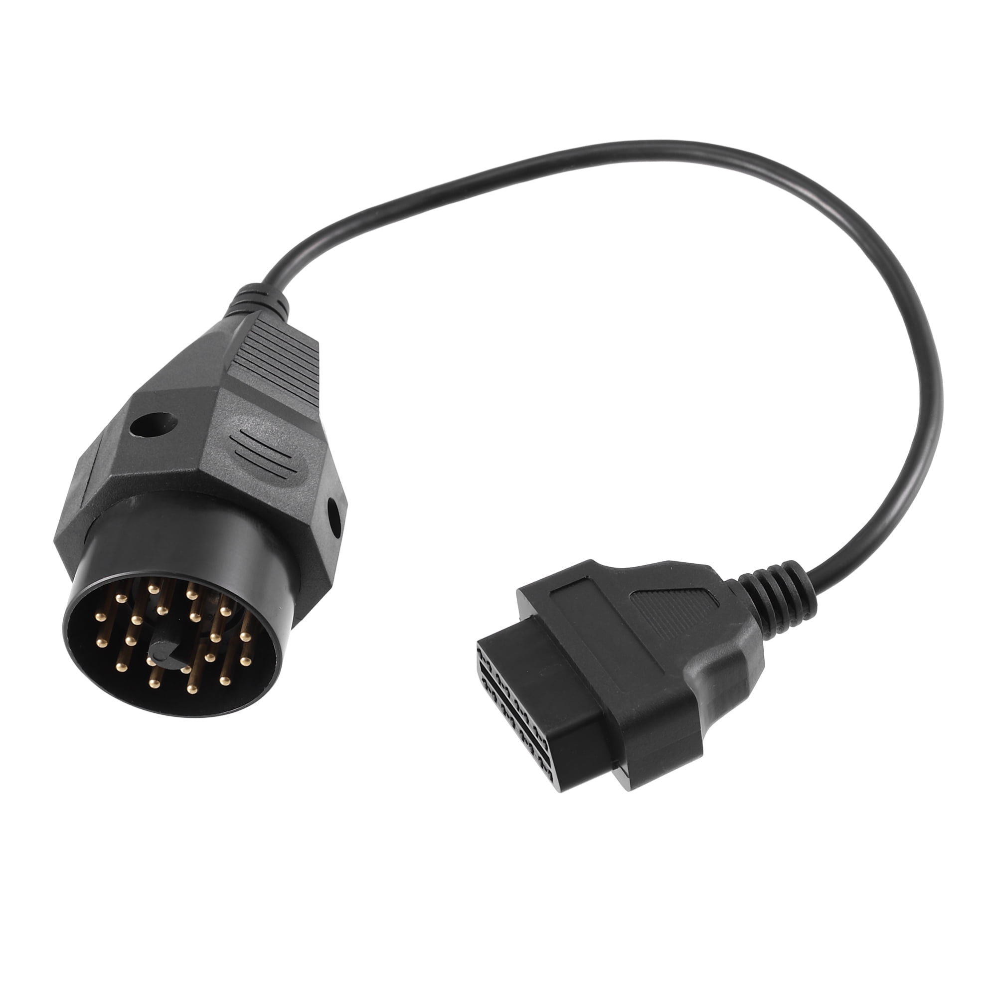 Unique Bargains OBD 1 20-Pin to OBD2 16-Pin Diagnostic Tool Adapter for BMW Models