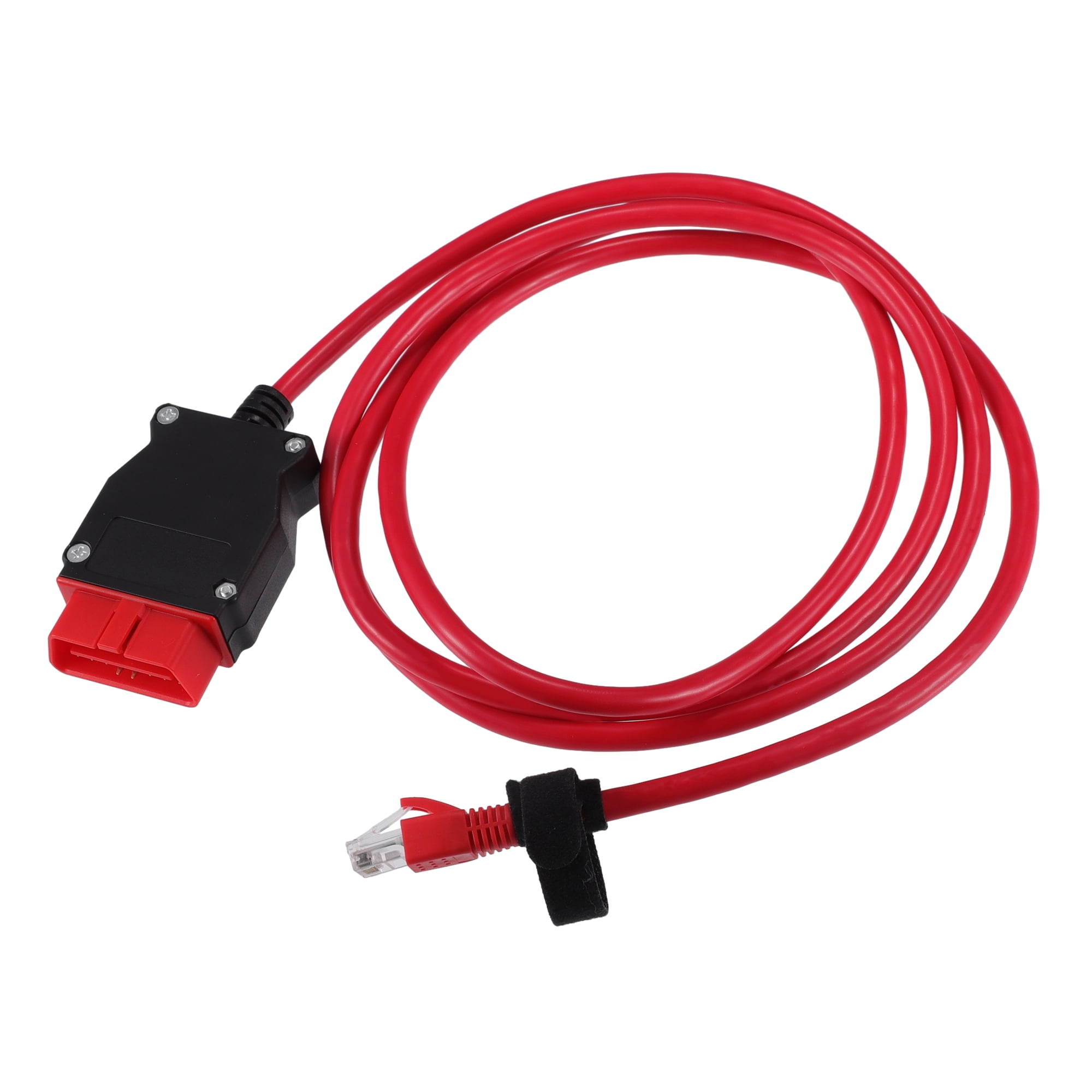 Unique Bargains OBD Cable Adapter Replacement for Volvo Vehicles 2016 Red Metal Plastic