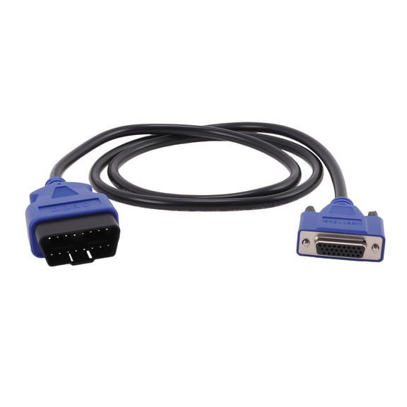 Unique Bargains OBD2 Diagnostic Adapter Connector for J1962 Vehicles 26Pin to 16Pin, for Ford, 120cm/47inch, Nexiq USB Link 2 /Nexiq USB Link 3 (Both Wired And Wireless), SAE J1962