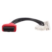 Unique Bargains OBD2 Diagnostic Adapter Connector for Tesla Model 3/Y/S/X 21-26 12Pin + 20Pin to 16Pin, 30cm/12inch, MaxiSys MS908S PRO/MS908S PRO II/MaxiCOM MK908 PRO II/Elite/Elite II/Elite II PRO
