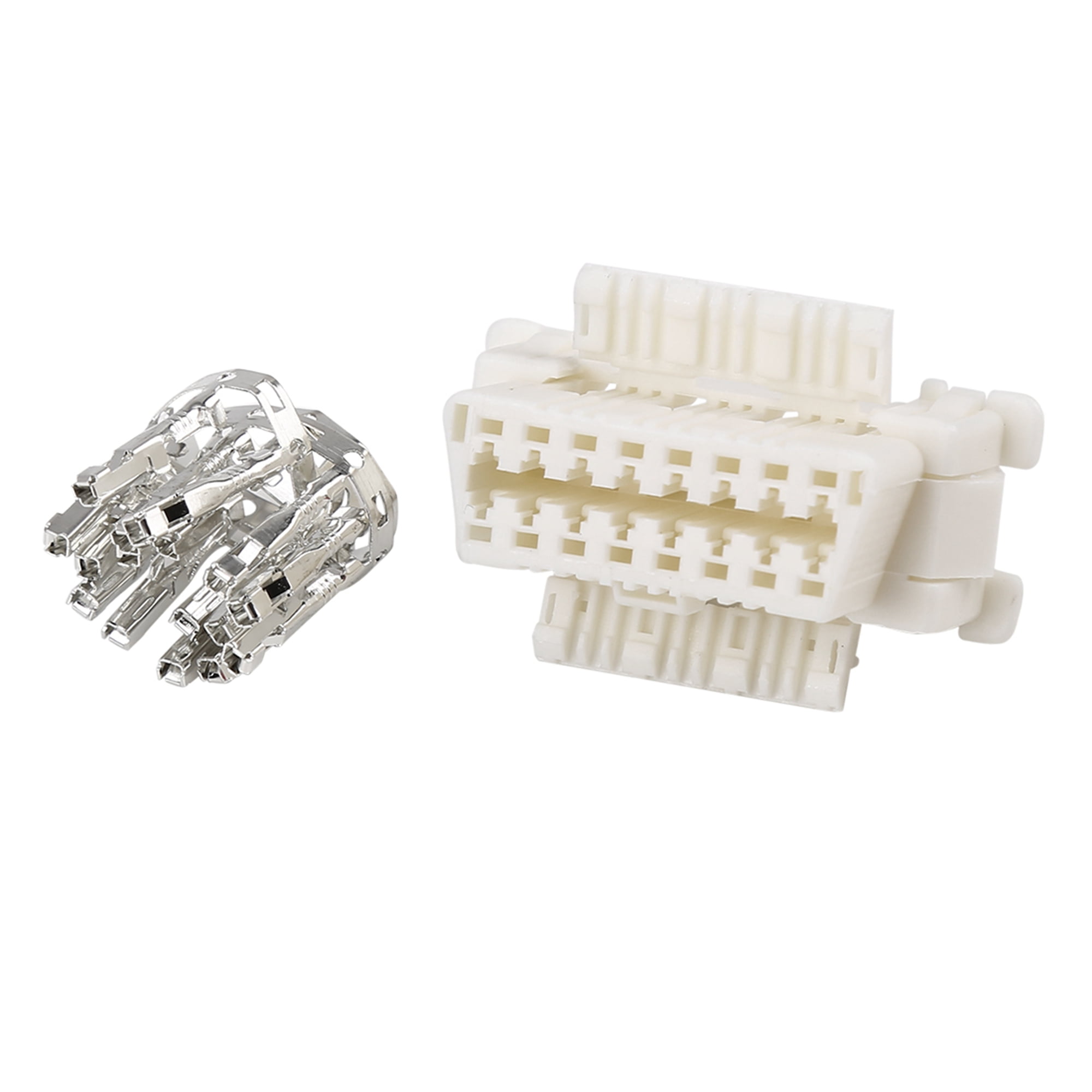 Unique Bargains OBD2 Diagnostic Connector Female Socket W/16 Terminal for Toyota for Kia