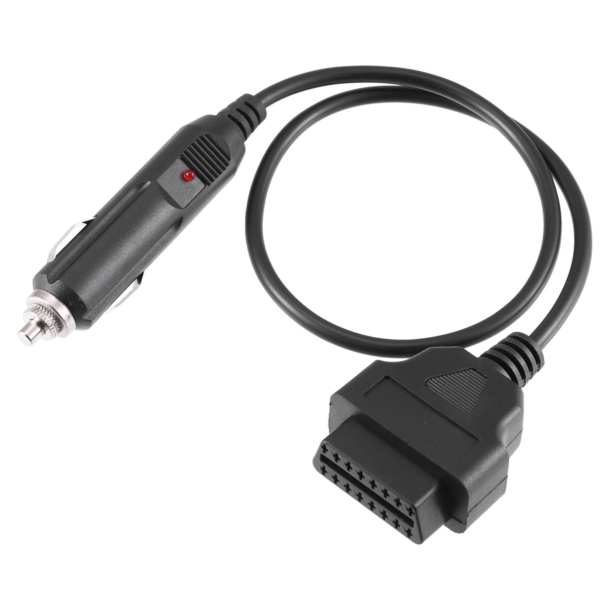 Unique Bargains OBD2 Female to Cigarette Lighter Memory Saver Power Supply Cable Adaptor