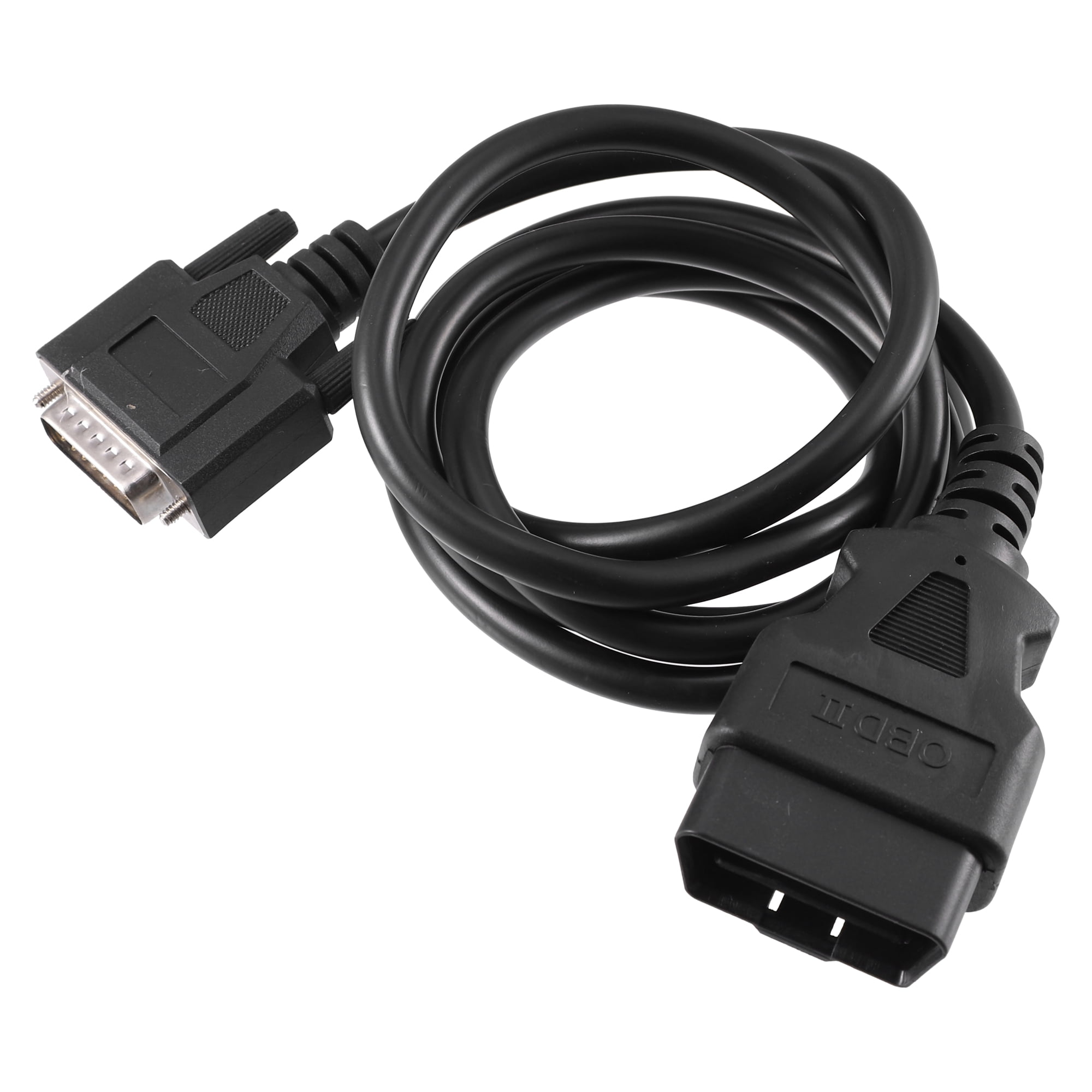 Unique Bargains OBDII OBD2 Male to 15 Pin Diagnostic Adapter for Autel MaxiDiag MD802