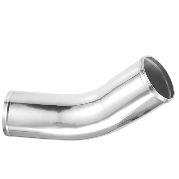 Unique Bargains OD 3.5" Leg Length 4" Universal Car Aluminum Alloy Tube Intercooler Pipe 45 Degree Bend Elbow