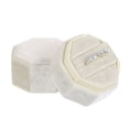 thumbnail image 1 of Unique Bargains Octagon Velvet Ring Box for Wedding Rings Light Yellow, 1 of 7