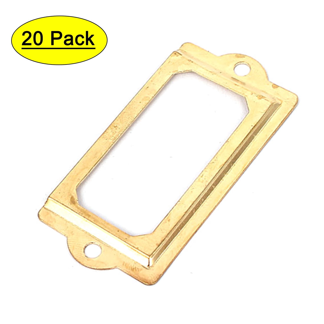 Unique Bargains Office Library 70x33mm File Drawer Tag Frame Label ...