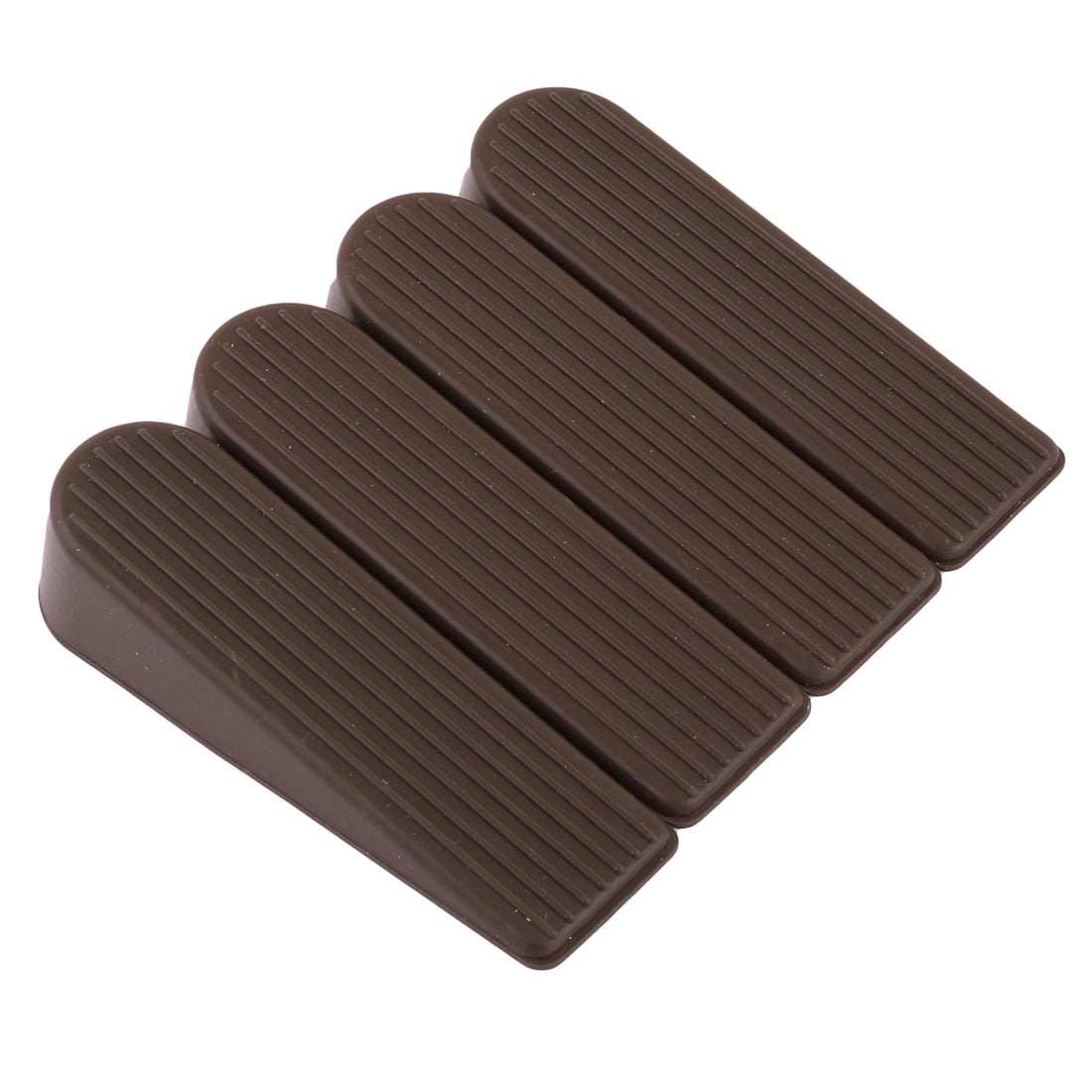 Unique Bargains Office Rubber Antislip Wedge Door Stopper Doorstops