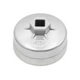 thumbnail image 1 of Unique Bargains Oil Filter Wrench Cap Tool Remover 14 Flutes 74mm Inner Dia Metal for Car Truck, 1 of 2