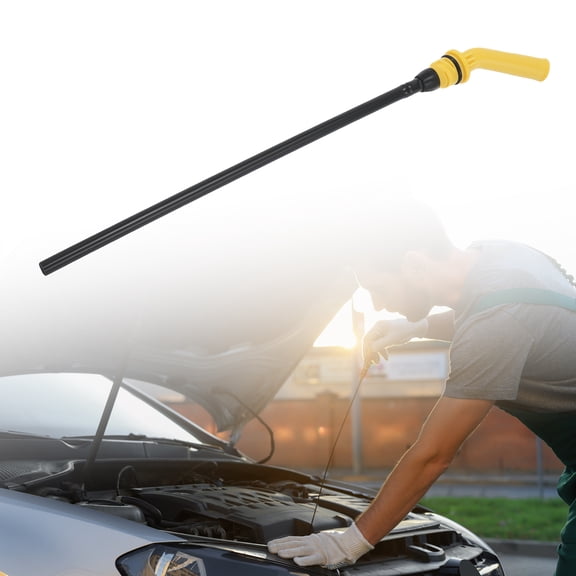 Unique Bargains Oil Level Indicator Dipstick Tube for Ford F-150 for Mustang 5.0L V8 2015 2016 2017 Replace FL3Z-6754-C/FL3Z-6754-A/FL3Z-6754-B/FL3Z6754C/FL3Z6754B/FL3Z6754A Oil Fluid Dip Stick