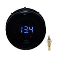 thumbnail image 1 of Unique Bargains Oil Temp Temperature Gauge Meter Kit Chrome Plating Engine Temp Gauge 2" 52mm Colorful 40Degrees Celsius-140Degrees Celsius, 1 of 6