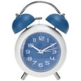 thumbnail image 1 of Unique Bargains Old Fashioned Circle Loud Alarm Clock Blue, 1 of 5