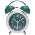 thumbnail image 1 of Unique Bargains Old Fashioned Circle Loud Alarm Clock Green, 1 of 5