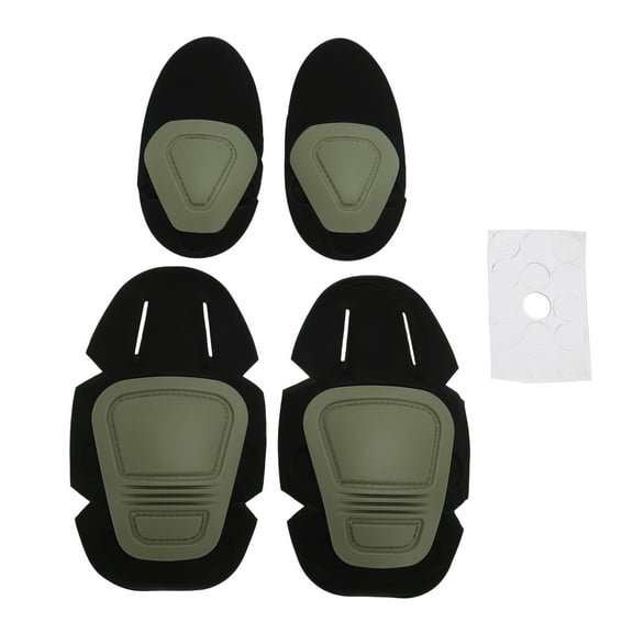 Unique Bargains One Size Elbow Knee Pads Set 45-180 Bend Protective Gear Set for Cycling Skateboarding Green TPE Plastic Shell