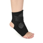 Unique Bargains One Size Open-Heel Compression Ankle Support Sleeve Ankle Protective Brace Wrap 1 Pc