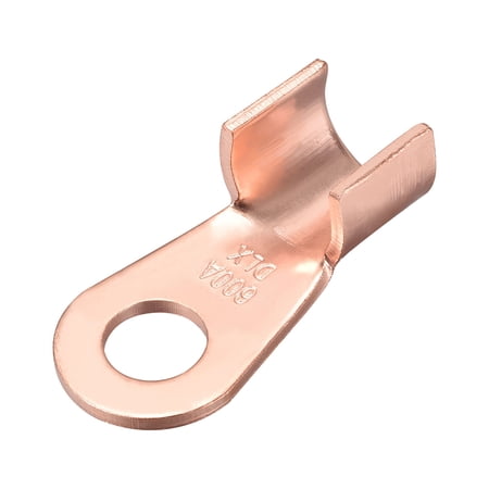 Unique Bargains Open-End Copper Crimp Terminal Lugs AWG3/0-4/0 Battery Cable Connector OT-600A