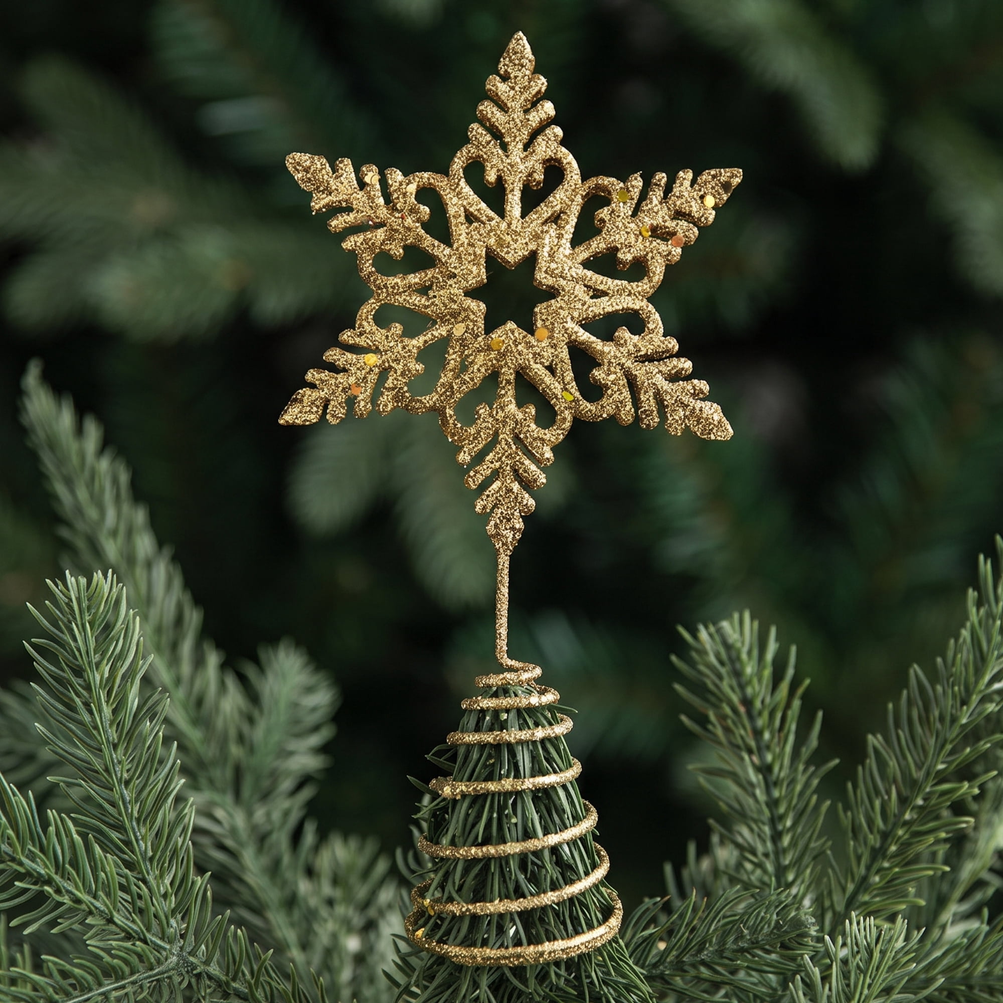Unique Bargains Openwork Astral Sphere Luxury Adjustable Concealed Base Accent Star 6.3"