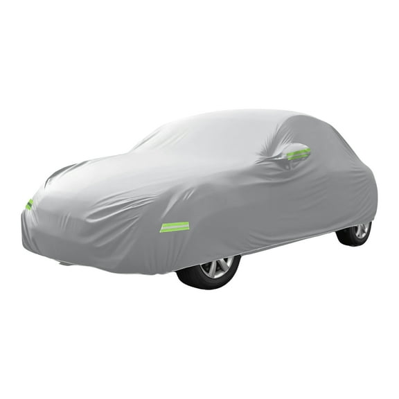 Unique Bargains 210Dpu Waterproof Car Cover Silver Tone ["for Volkswagen New Beetle 1998-2019"]