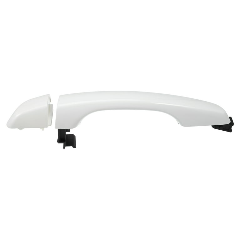 Unique Bargains Outside Exterior Rear Left Side Door Handle for Hyundai  Elantra Sedan with Cover White 