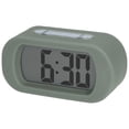 thumbnail image 1 of Unique Bargains Oval Digital Alarm Clock Adjustable Alarm Snooze Army Green, 1 of 6