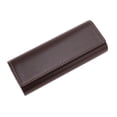 thumbnail image 1 of Unique Bargains Oval Eyeglasses Case Portable Eyeglasses Storage Deep Brown, 1 of 5