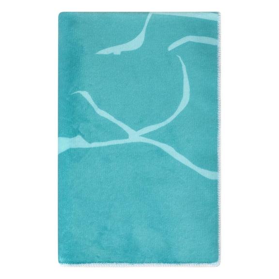 Unique Bargains Oversized Beach Towel Absorbent Quick Dry Thick Pool Towels for Swimming Wave