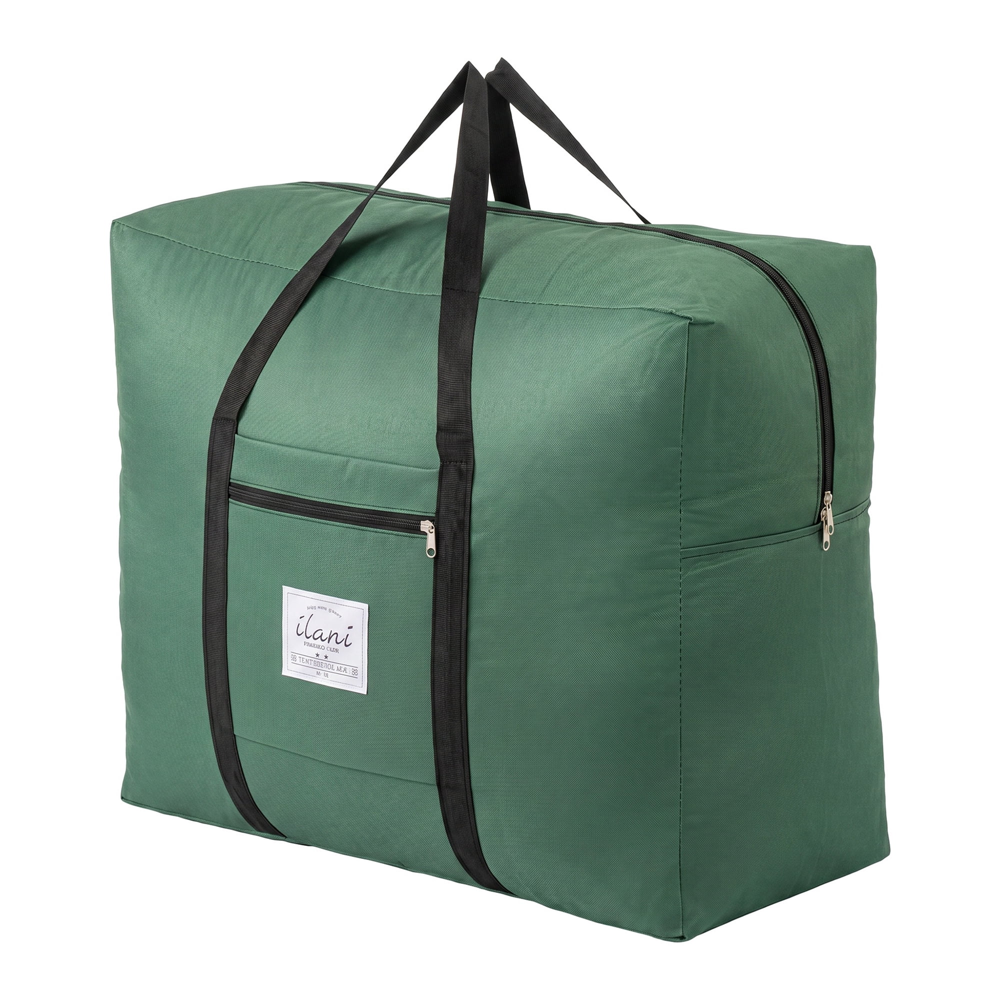 Unique Bargains Extra Large Oxford Travel Storage Bag for Organizing Army Green 23.6" x 20.1" x 11.8"