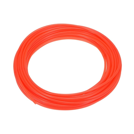Unique Bargains PE Plastic Tubing Polyethylene Tube Hose Red 3/32" x 5/32" x 49.2ft