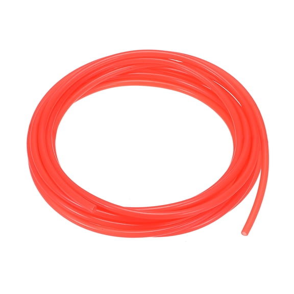 Unique Bargains PE Plastic Tubing Polyethylene Tube Hose Red 5/32" x 1/4" x 16.4ft