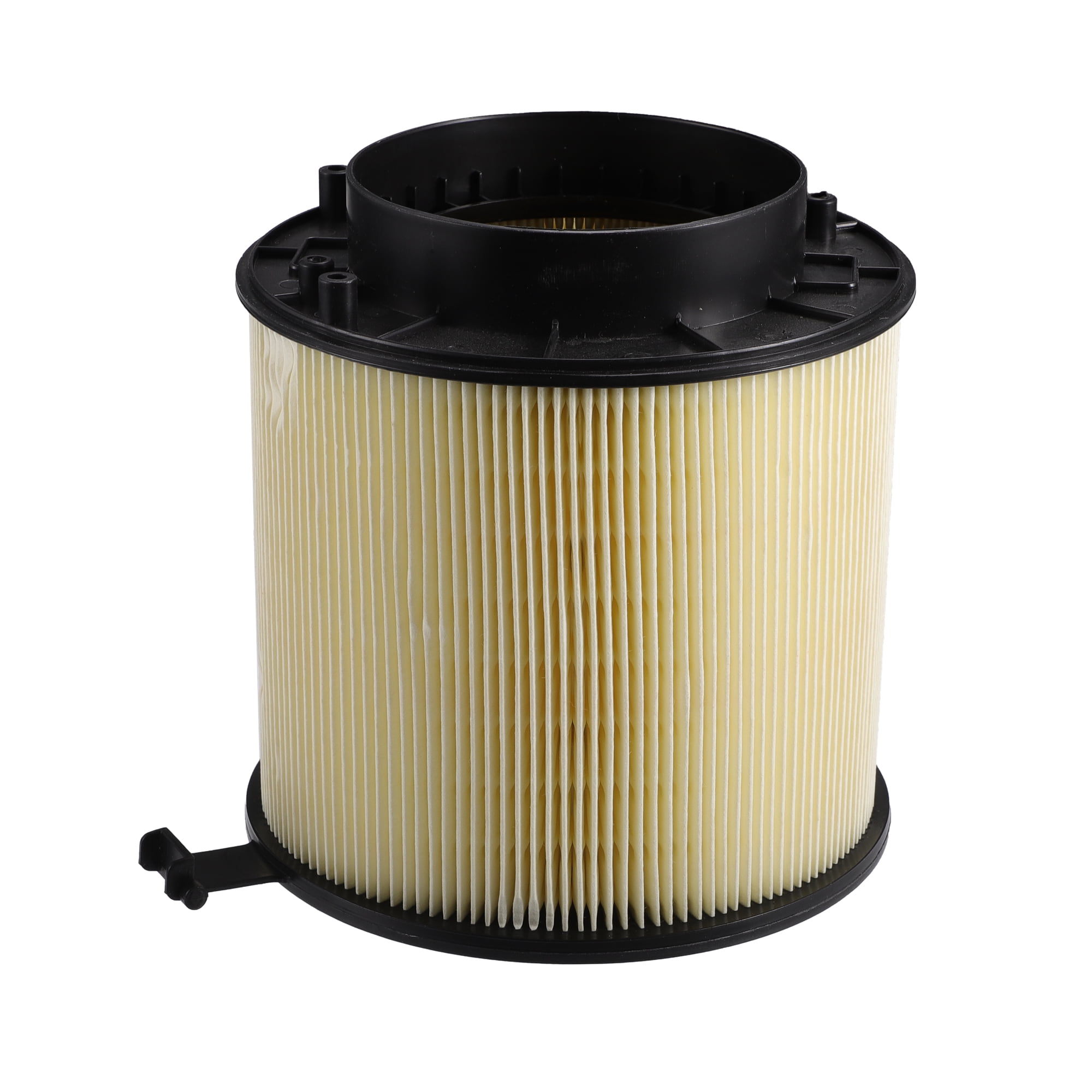 Unique Bargains PP Car Engine Air Filter for Audi Black, Beige 7.28"x6.50"x6.30"(L*H*D)