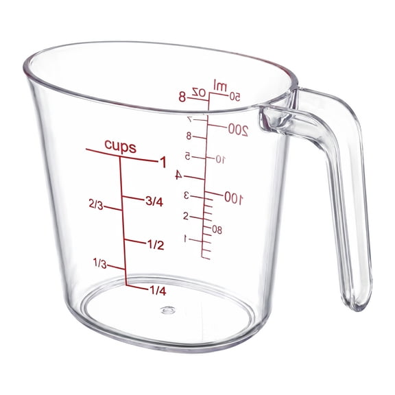 Unique Bargains PS Material Measuring Cup for Measuring and Pouring Clear 250ml