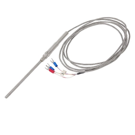 Unique Bargains PT100 Immersion Probe Temperature Sensor Thermocouple