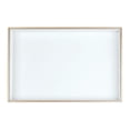 thumbnail image 1 of Unique Bargains PU Leather Jewelry Organizer Trays Boxes with Removable Divider for Drawer White Flat Tray, 1 of 6
