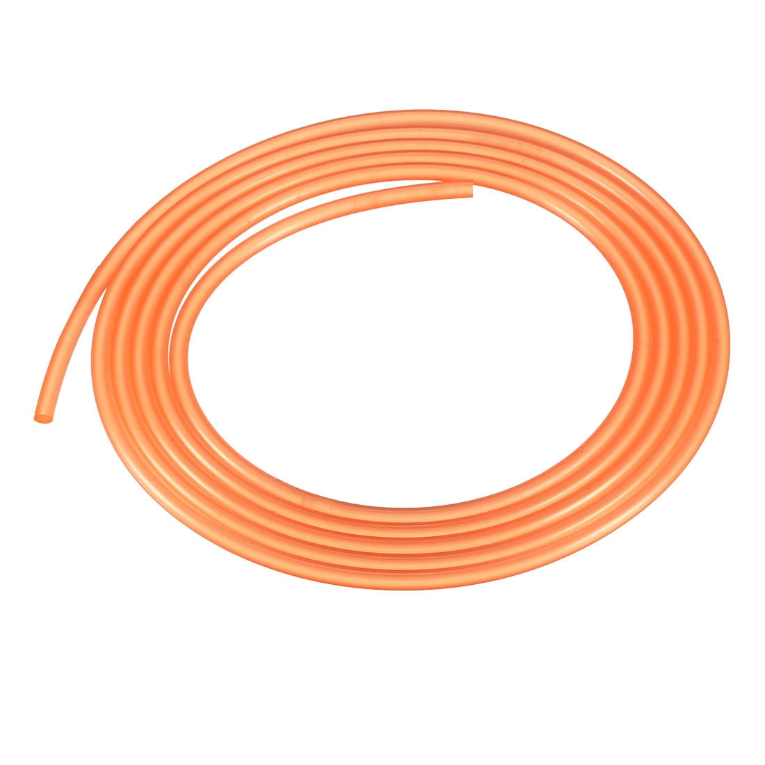 Unique Bargains PU Transmission Round Belt High-Performance Urethane Belting Orange 10ft 3mm
